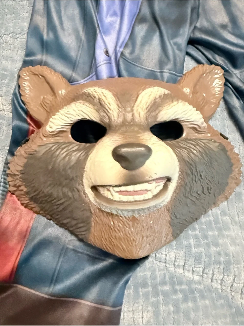 Guardians of the Galaxy Rocket Raccoon Kids Costume with Mask & tail 7/8 - Picture 4 of 12